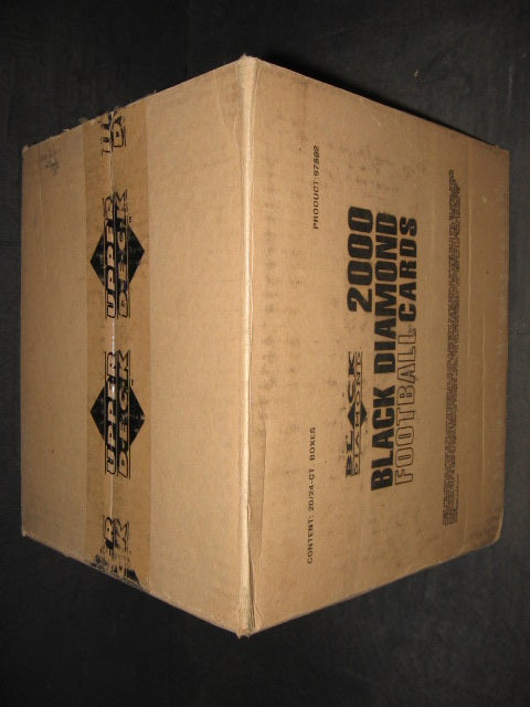2000 Upper Deck Black Diamond Football Case (Retail) (20 Box)