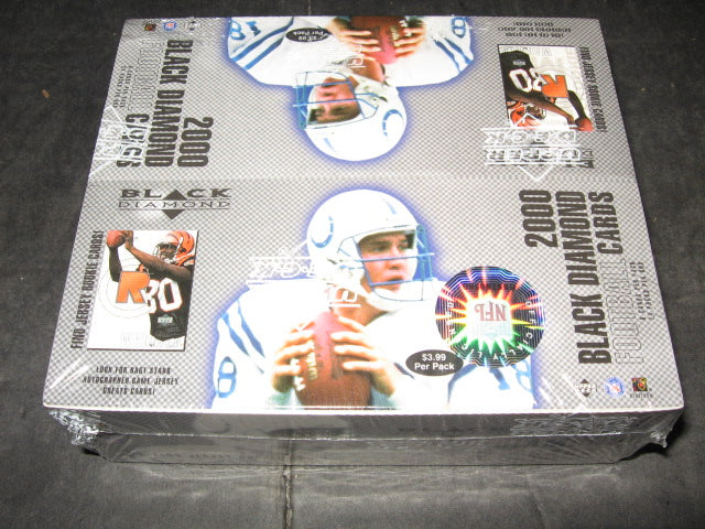 2000 Upper Deck Black Diamond Football Box (Retail)