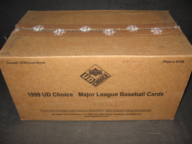1999 Upper Deck Collector's Choice Baseball Series 1 Case (12 Box)