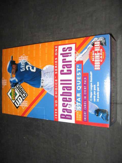 1999 Upper Deck UD Choice Baseball Series 1 Box (36/12)