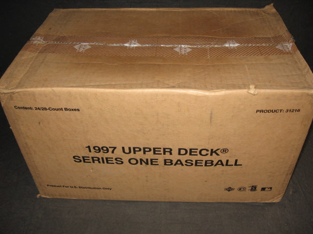 1997 Upper Deck Baseball Series 1 Case (Retail) (24 Box)