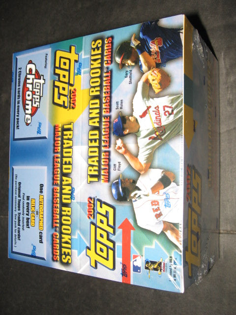 2002 Topps Baseball Traded & Rookies Box (Retail)