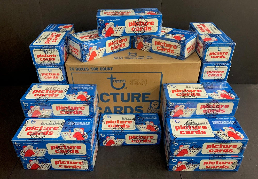 Flash Sale Friday:  1984 Topps Baseball Unopened Vending Box (FASC)