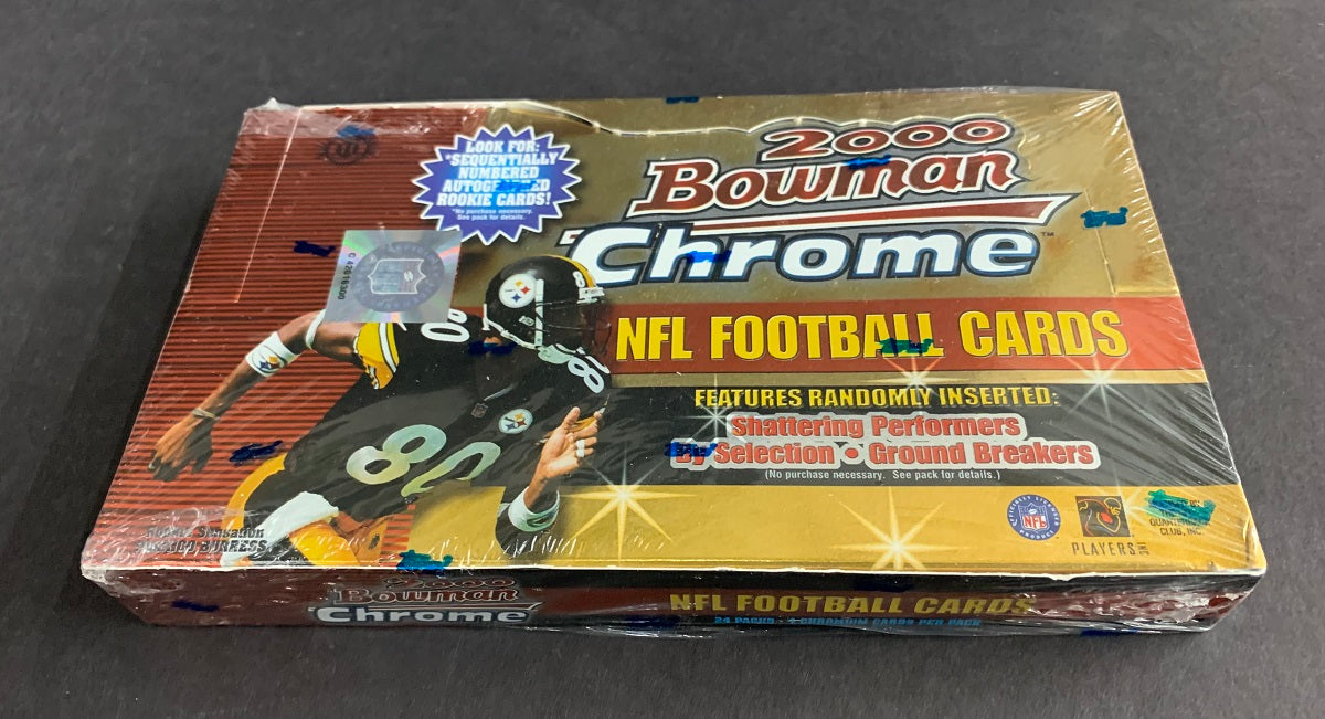 2000 Bowman Chrome Football Box (Hobby)
