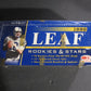 1998 Leaf Rookies & Stars Football Box (Hobby)