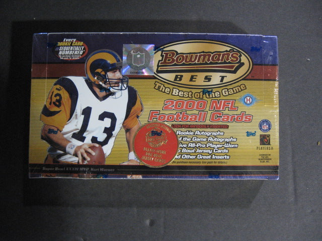 2000 Bowman's Best Football Box (Hobby)