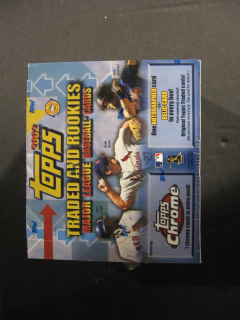 2002 Topps Baseball Traded & Rookies Jumbo Box (HTA)