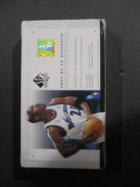 2002/03 Upper Deck SP Authentic Basketball Box (Hobby)