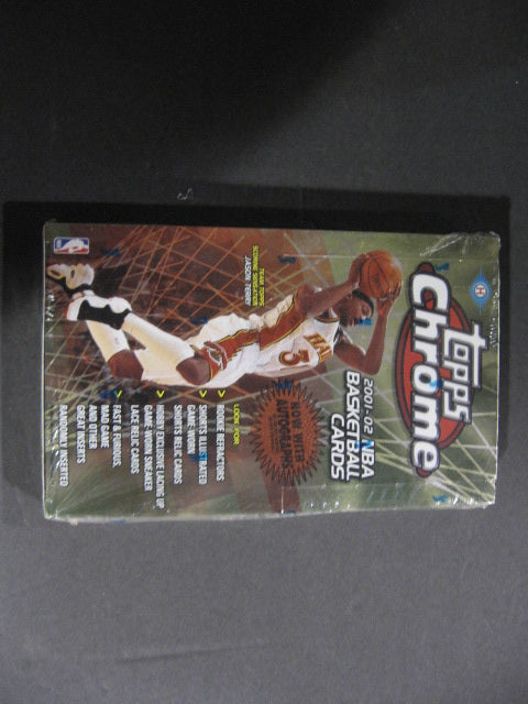2001/02 Topps Chrome Basketball Box (Hobby)