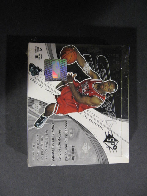 2002/03 Upper Deck SPX Basketball Box (Hobby)
