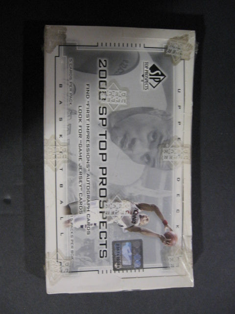 2000/01 Upper Deck SP Top Prospects Basketball Box (Hobby)