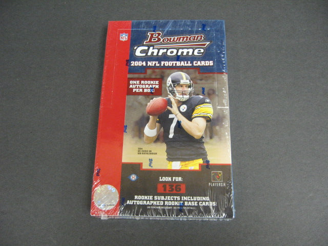 2004 Bowman Chrome Football Box (Hobby)