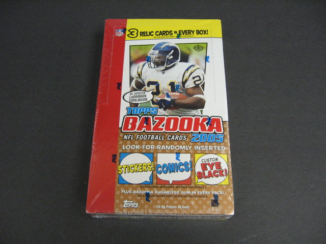 2005 Topps Bazooka Football Box (Hobby)