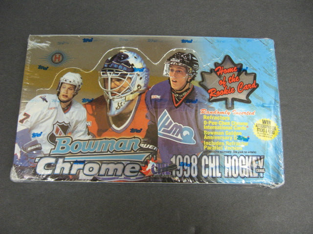 1998/99 Bowman Chrome CHL Hockey Box (Hobby) (24/4)