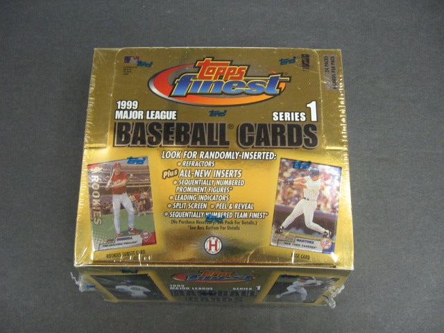 1999 Topps Finest Baseball Series 1 Box (Hobby)