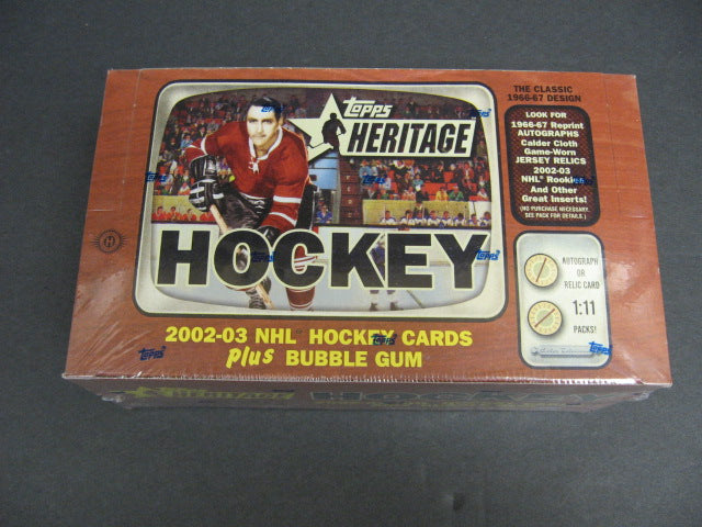 2002/03 Topps Heritage Hockey Box (Hobby)