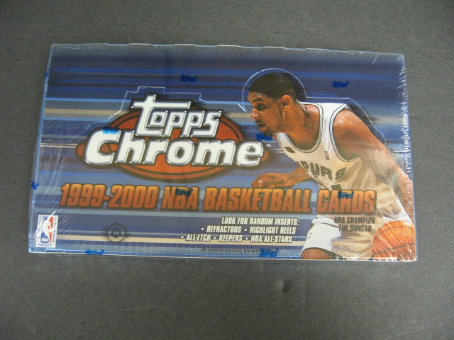 1999/00 Topps Chrome Basketball Box (Hobby)