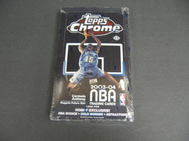2003/04 Topps Chrome Basketball Box (Hobby)