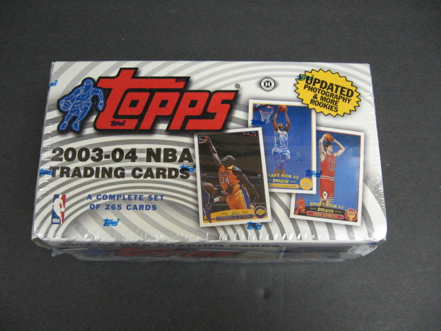2003/04 Topps Basketball Factory Set (Hobby)