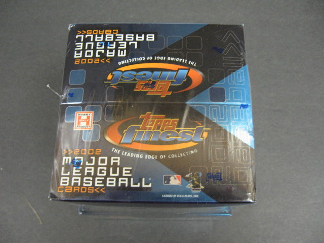 2002 Topps Finest Baseball Box (Hobby)