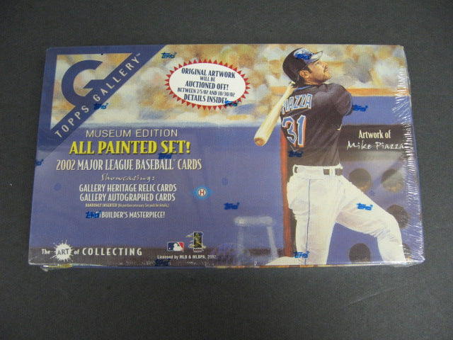2002 Topps Gallery Baseball Museum Edition Box (Hobby)
