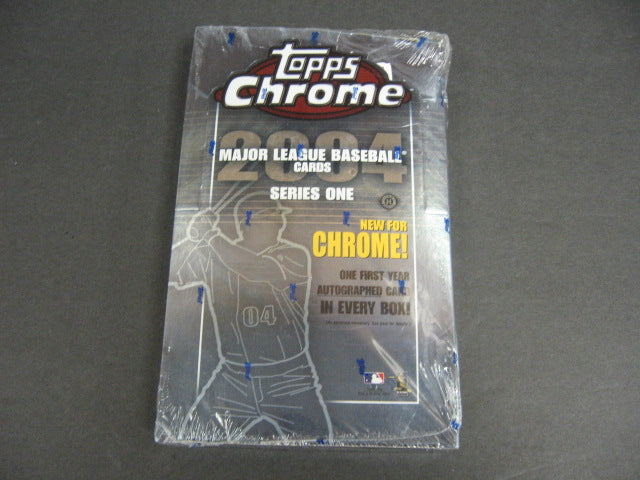 2004 Topps Chrome Baseball Series 1 Box (Hobby)