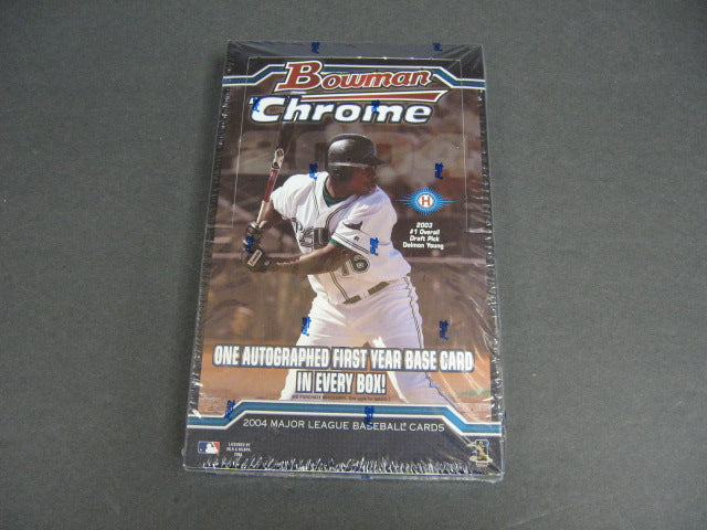 2004 Bowman Chrome Baseball Box (Hobby)