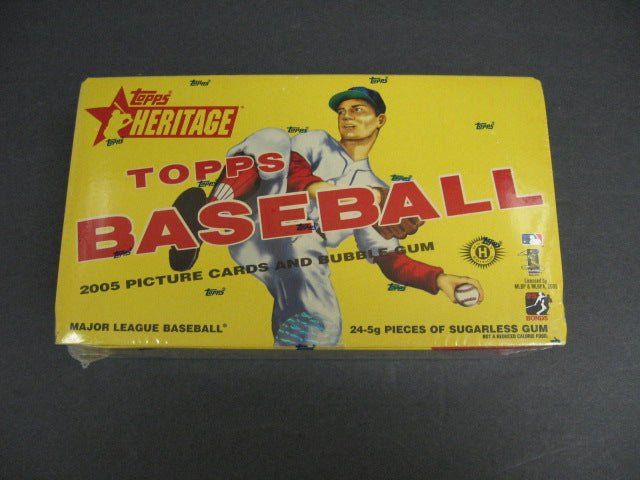 2005 Topps Heritage Baseball Box (Hobby)