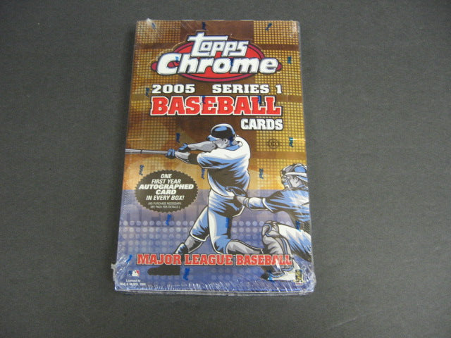 2005 Topps Chrome Baseball Series 1 Box (Hobby) (20/4)