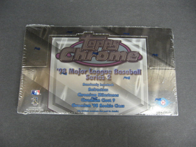 1998 Topps Chrome Baseball Series 2 Box (Hobby)