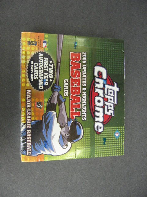 2005 Topps Chrome Baseball Updates & Highlights Box (Hobby)