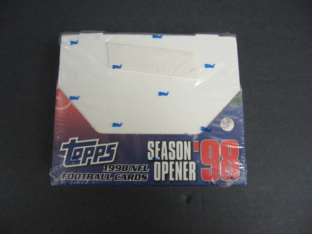 1998 Topps Season Opener Football Box