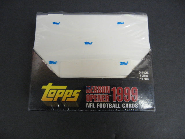 1999 Topps Season Opener Football Box