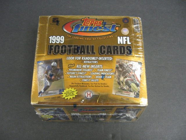 1999 Topps Finest Football Box (Hobby)