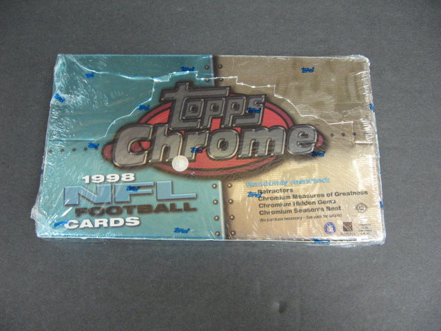 1998 Topps Chrome Football Box (Hobby)