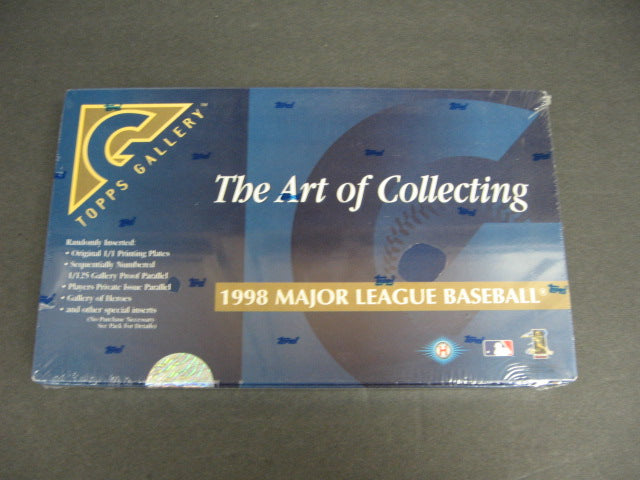 1998 Topps Gallery Baseball Box (Hobby)