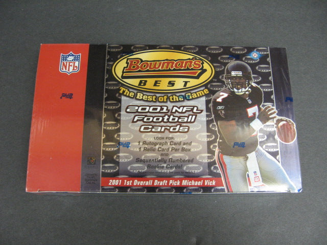 2001 Bowman's Best Football Box (Hobby)