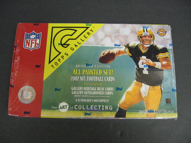 2002 Topps Gallery Football Box (HTA)