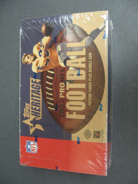 2002 Topps Heritage Football Box (Hobby)
