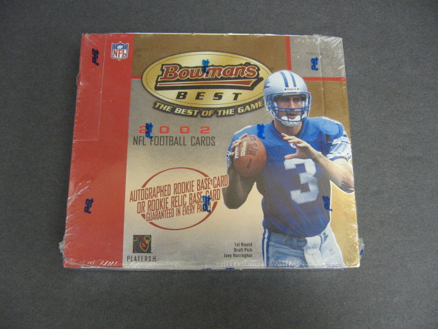 2002 Bowman's Best Football Box (Hobby)