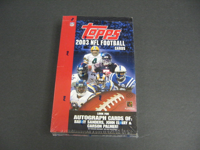 2003 Topps Football Box (Hobby)