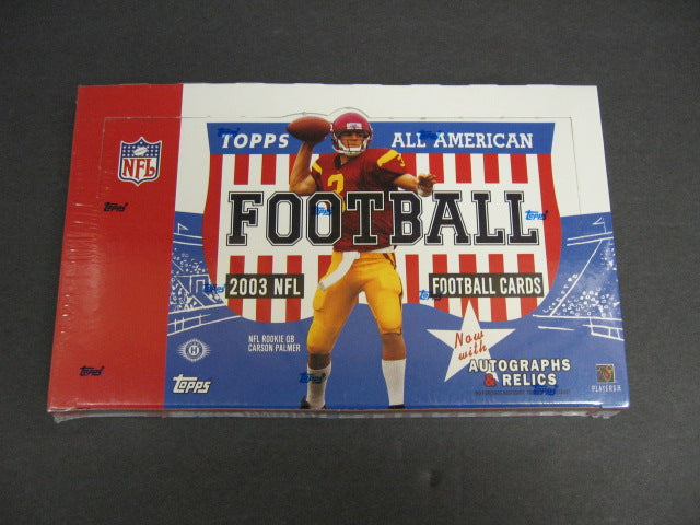 2003 Topps All American Football Box (Hobby)