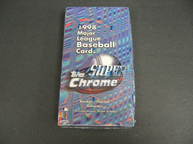 1998 Topps Super Chrome Baseball Box (Hobby)