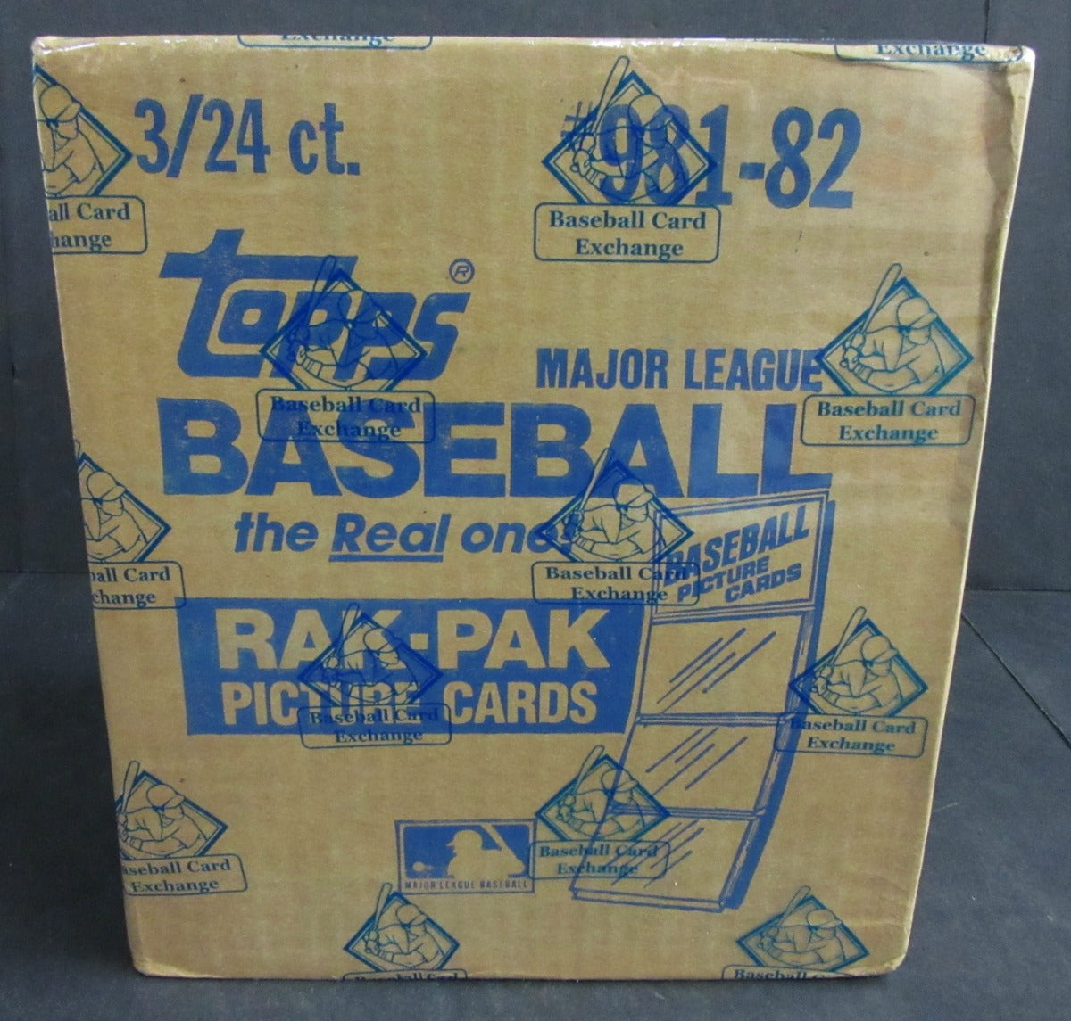 1982 Topps Baseball Rack Pack Case (3 Box) (BBCE)