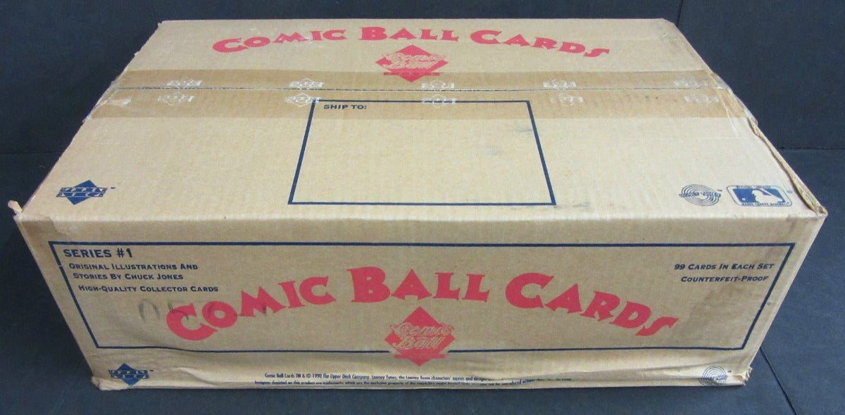 1990 Upper Deck Comic Ball Series 1 Case (12 Box)