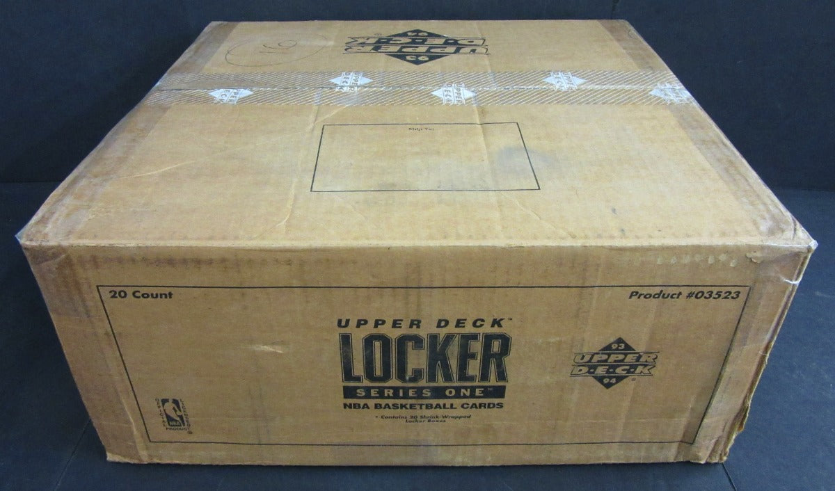 1993/94 Upper Deck Basketball Series 1 Locker Case (20 Box)