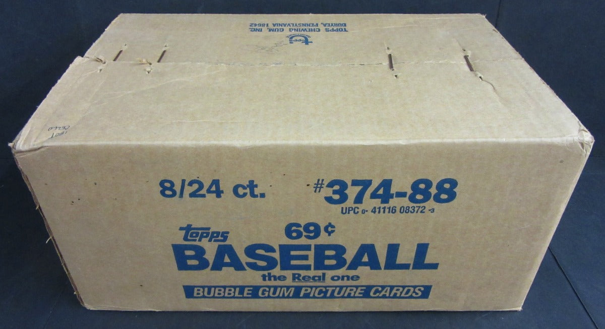 1988 Topps Baseball Cello Case (8 Box) (374-88)