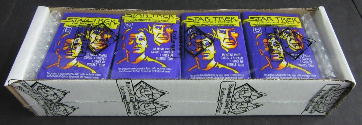 1979 Topps Star Trek Unopened Wax Packs (Lot of 36) (BBCE)