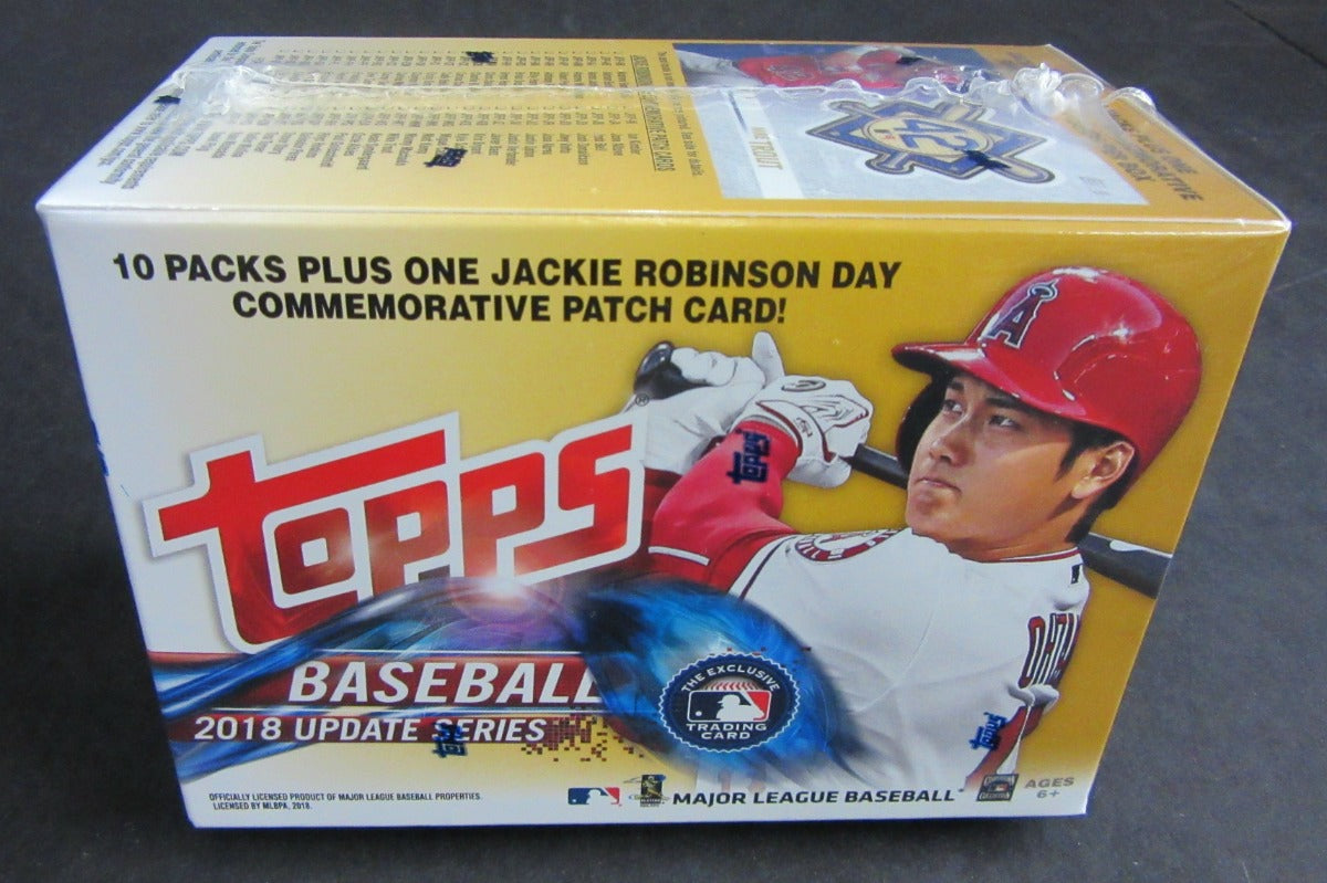 2018 Topps Baseball Update Blaster Box (10/10 plus Patch card)