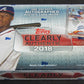 2018 Topps Clearly Authentic Baseball Box (Hobby)